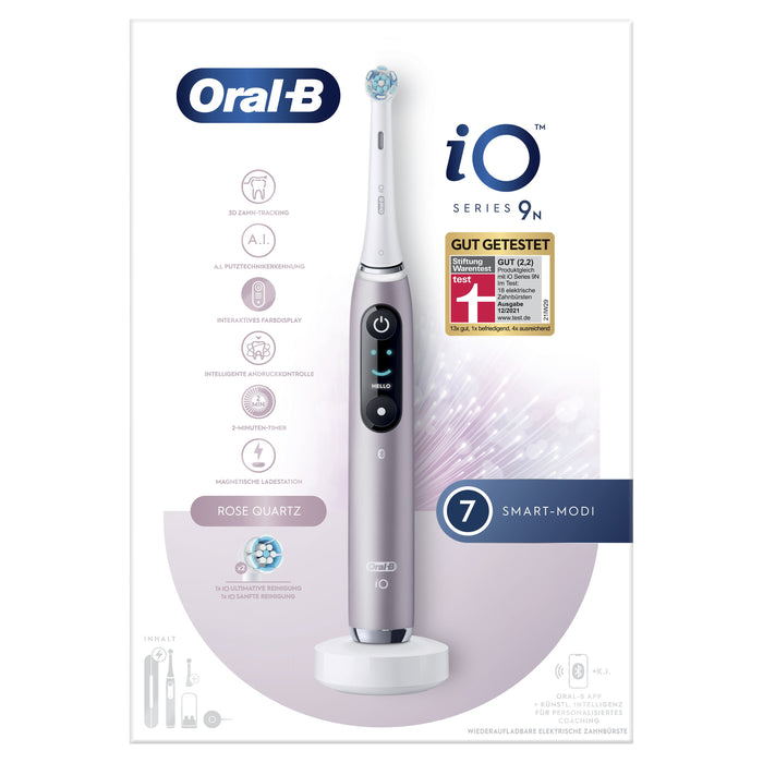 EAN 4210201408390 - Oral-B iO Series 9n Adulto Cepillo dental oscilante Rosa imagen 4