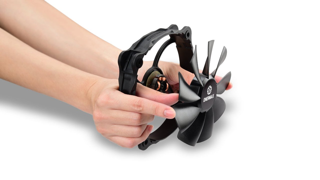 EAN 4713157723376 - Enermax ETS-T50 AXE Procesador Enfriador 14 cm imagen 8