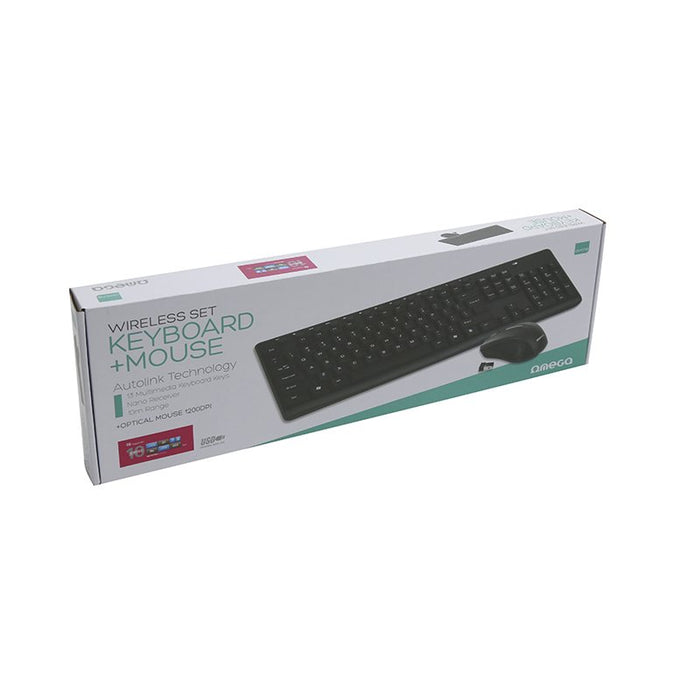 EAN 5907595444415 - Omega OKM071BES teclado Ratón incluido Universal RF inalámbrico QWERTY Español Negro imagen 3