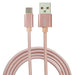 EAN 8425402168622 - Eightt ECT-4P cable USB USB 2.0 1 m USB C USB A Rosa imagen 1