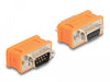 EAN 4043619667413 - DeLOCK 66741 cambiador de género para cable D-Sub 9 pin Naranja imagen 1