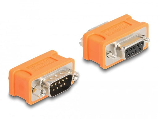 EAN 4043619667413 - DeLOCK 66741 cambiador de género para cable D-Sub 9 pin Naranja imagen 1
