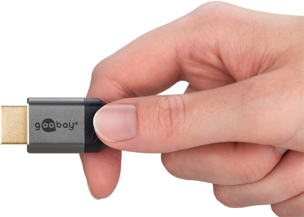 EAN 4040849649929 - Goobay 64992 cable HDMI 0,5 m HDMI tipo A (Estándar) Negro, Plata imagen 4