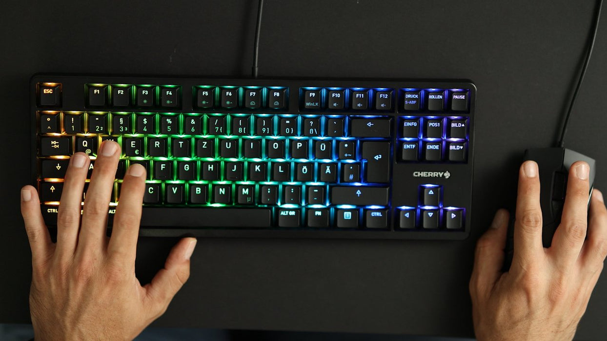 EAN 4025112095764 - CHERRY G80-3000N RGB TKL teclado Universal USB QWERTY Internacional de EE.UU. Negro imagen 7