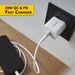 EAN 4034303033225 - Intenso POWER ADAPTER USB-C/7802012 Universal Blanco Corriente alterna Carga rápida Interior imagen 3