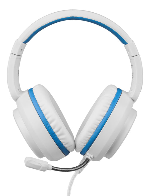 EAN 7333048052643 - Deltaco Gaming GAM-127-W auricular y casco Auriculares Alámbrico Diadema Juego Azul, Blanco imagen 2