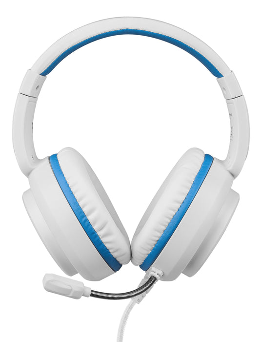 EAN 7333048052643 - Deltaco Gaming GAM-127-W auricular y casco Auriculares Alámbrico Diadema Juego Azul, Blanco imagen 2