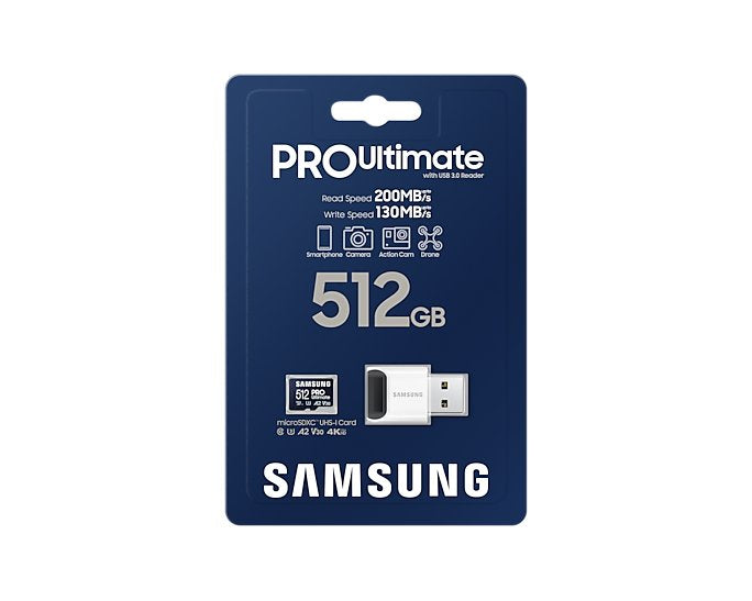 EAN 8806094957242 - Samsung MB-MY512SB/WW memoria flash 512 GB MicroSDXC UHS-I imagen 6