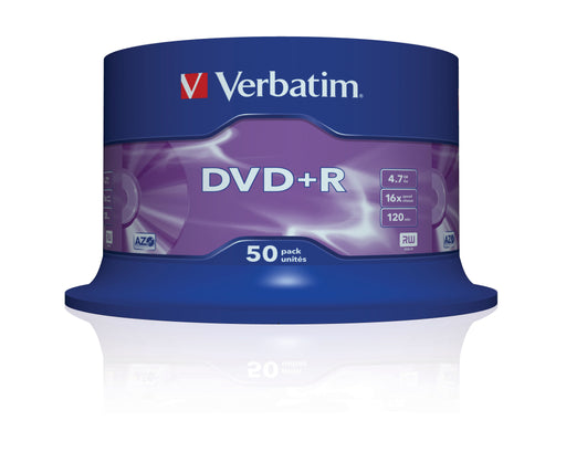 EAN 0023942435501 - Verbatim 43550 DVD en blanco 4,7 GB DVD+R 50 pieza(s) imagen 1
