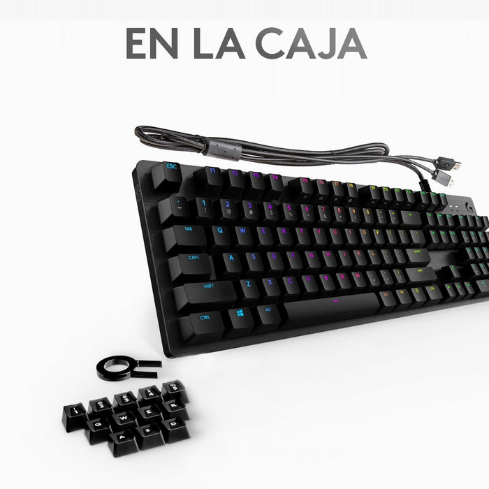 EAN 5099206086081 - Logitech G 920-009344 teclado Juego USB QWERTY Español Carbono imagen 12