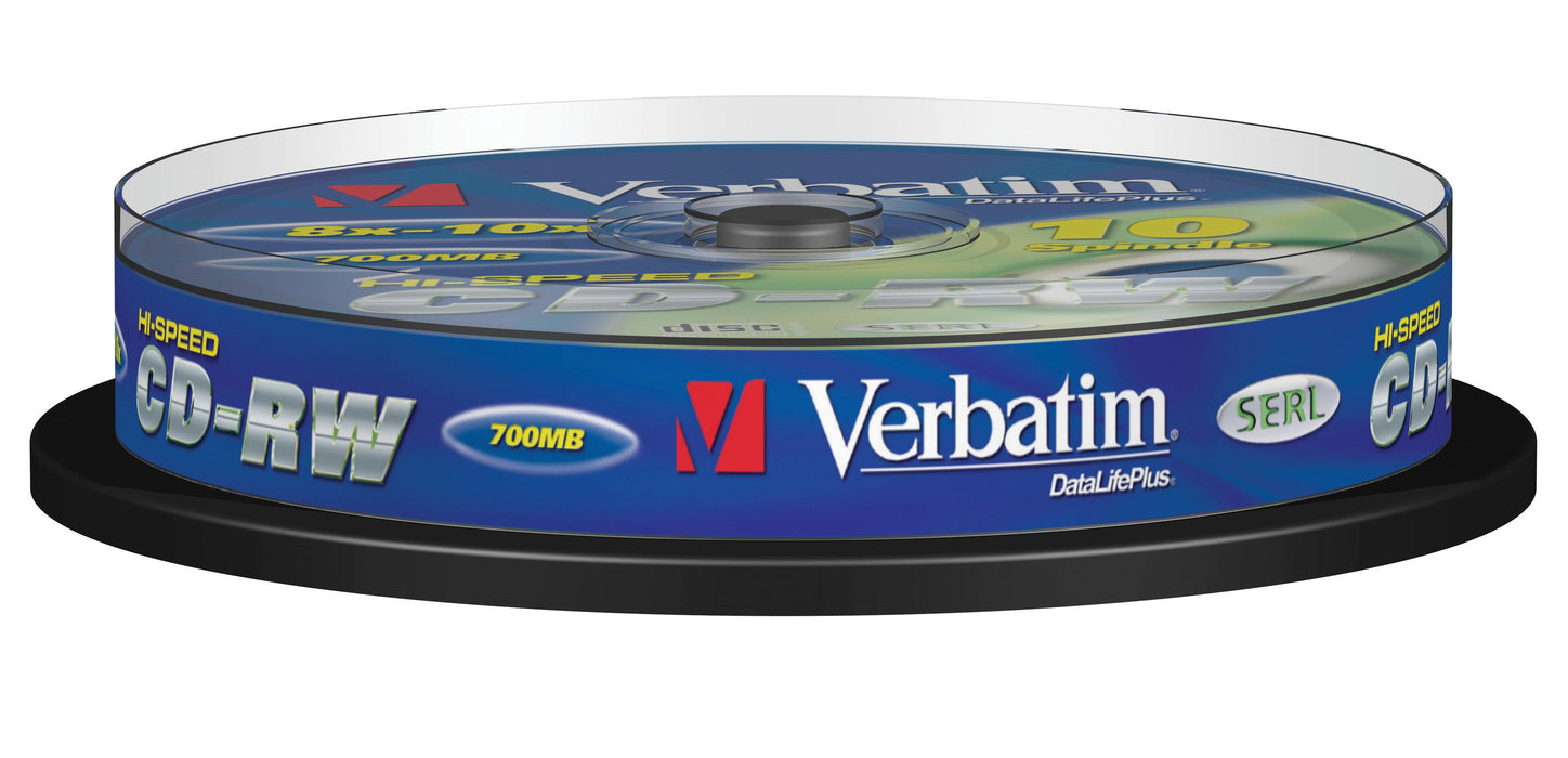 EAN 0023942434801 - Verbatim CD-RW 12x 700 MB 10 pieza(s) imagen 2