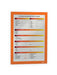 EAN 4005546405841 - Durable DURAFRAME marco magnético A4 Naranja imagen 3