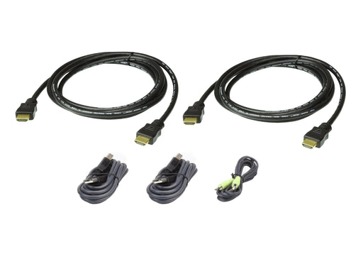 EAN 4719264647123 - ATEN 2L-7D02UHX5 cable para video, teclado y ratón (kvm) Negro imagen 1