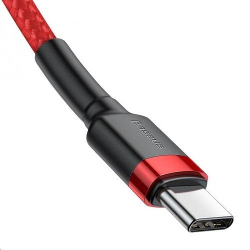EAN 6953156285224 - Baseus Cafule cable USB 2 m USB C Negro, Rojo imagen 2