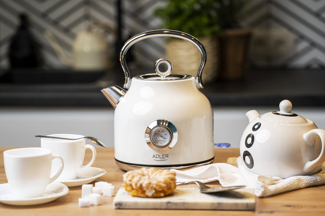 EAN 5903887808620 - Adler AD 1346 tetera eléctrica 1,7 L 2200 W Metálico, Blanco imagen 7