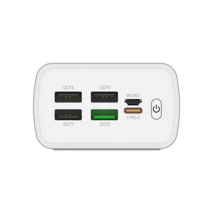 EAN 8436588883353 - Leotec LEPOW30W22W batería externa Polímero de litio 30000 mAh Blanco imagen 11