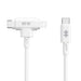 EAN 6941921149376 - HYPER HyperJuice cable USB USB 2.0 1,5 m USB C USB C/Lightning Blanco imagen 1