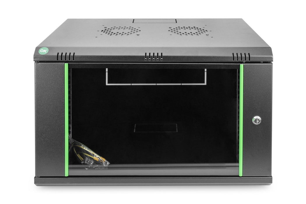 EAN 4016032257783 - Digitus DN-19 07-U-EC-SW armario rack 7U Bastidor de pared Negro imagen 3