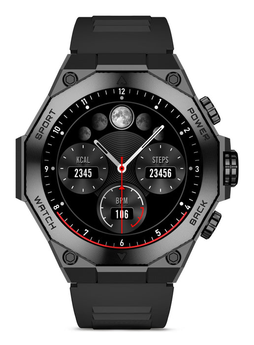 EAN 8427542133256 - Ksix Titanium 3,63 cm (1.43") 55 mm Digital 466 x 466 Pixeles Pantalla táctil Negro, Titanio imagen 8