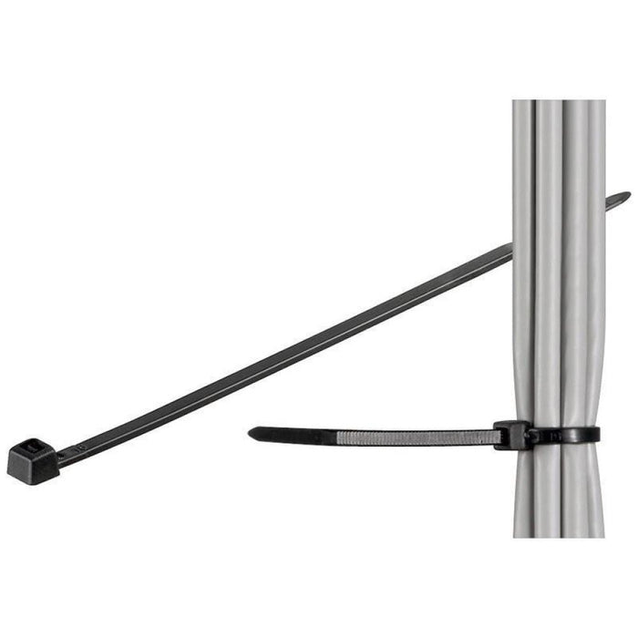 EAN 8057685306370 - Techly 200 x 2.5mm presilla Nylon Negro 100 pieza(s) imagen 1