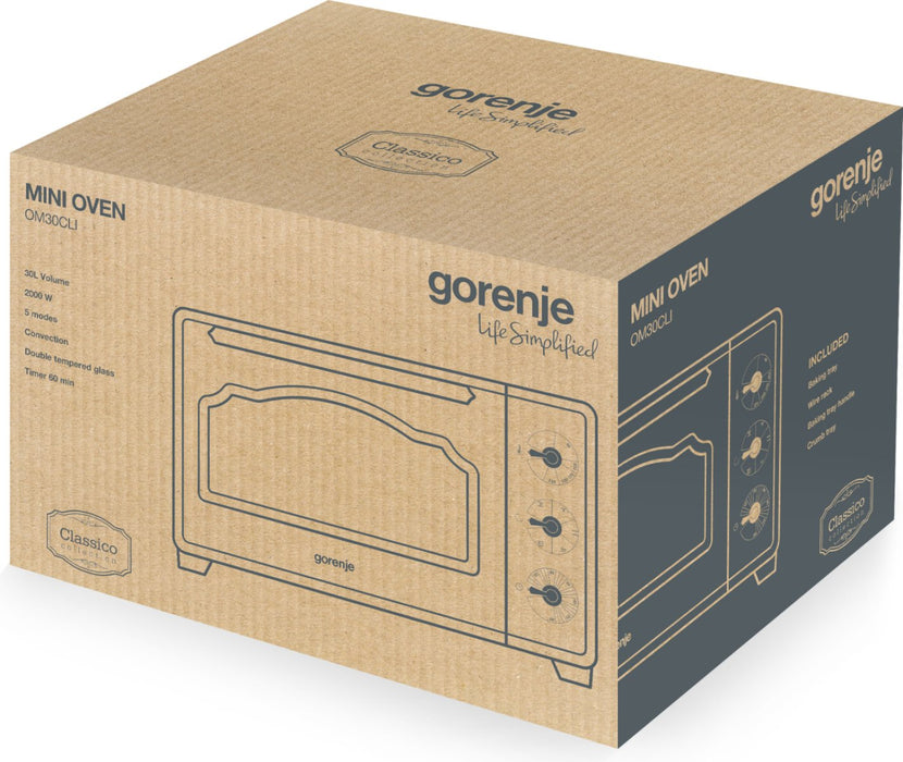 EAN 3838782980909 - Gorenje OM30CLI 30 L 1600 W Beige imagen 6