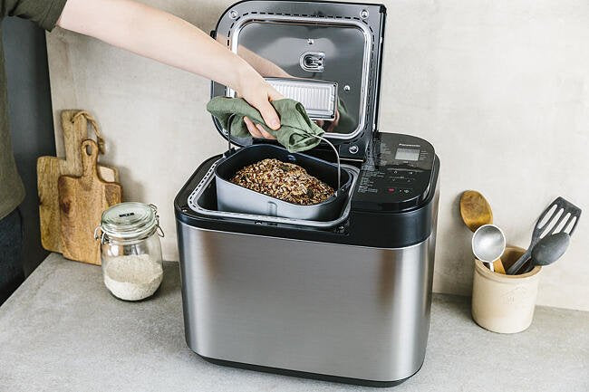 EAN 5025232915491 - Panasonic SD-YR2550SXE panificadora 550 W Negro, Plata imagen 7