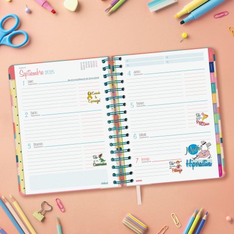 EAN 8422952397144 - Finocam 638341626 agenda Agenda diaria Multicolor imagen 7