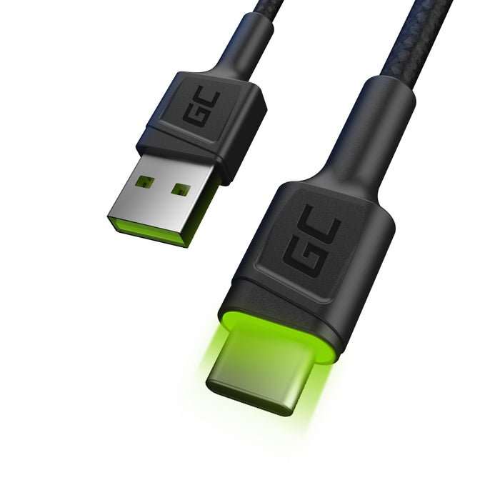 EAN 5903317229780 - Green Cell KABGC13 cable USB USB 2.0 2 m USB A USB C Negro imagen 2