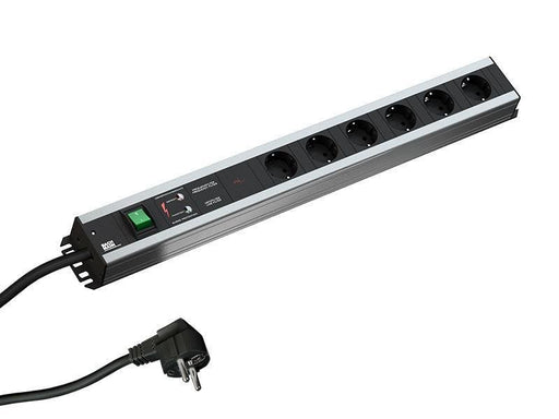 EAN 4016514034284 - Bachmann 300.012 base múltiple 2 m 6 salidas AC Interior Aluminio, Negro imagen 1