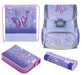 EAN 4008110370866 - Herlitz Loop Plus Butterfly Paradise juego de mochila escolar Chica Poliéster Lila, Rosa imagen 1