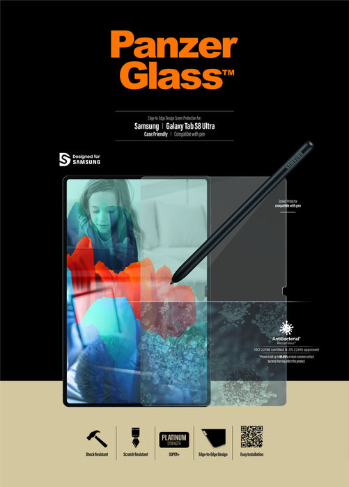 EAN 5711724072895 - PanzerGlass ® Screen Protector Samsung Galaxy Tab S8 Ultra | S9 Ultra | Ultra-Wide Fit Protector de panta imagen 13