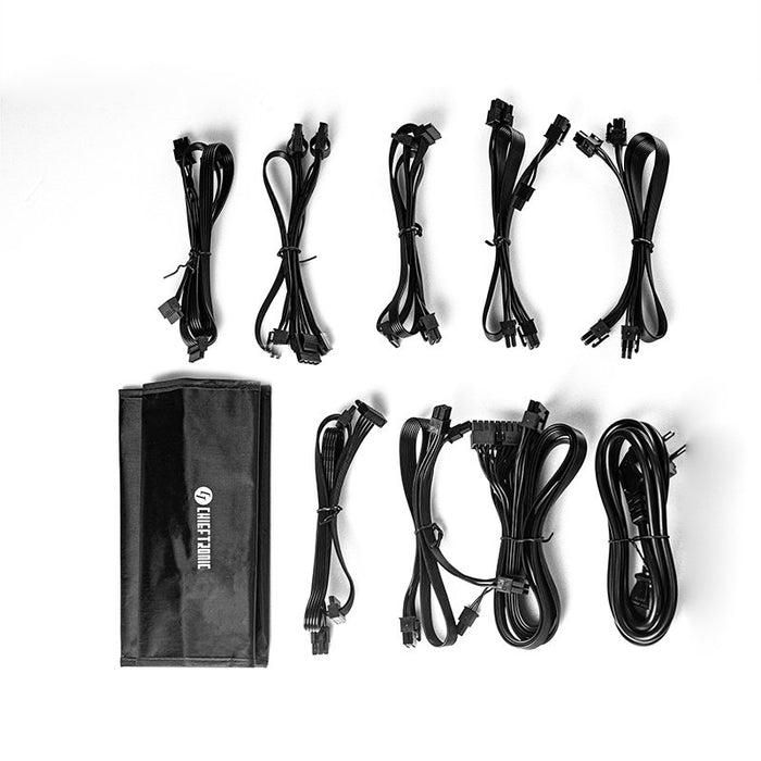 EAN 0753263077172 - Chieftec PowerUp Chieftronic unidad de fuente de alimentación 550 W 20+4 pin ATX ATX Negro imagen 8