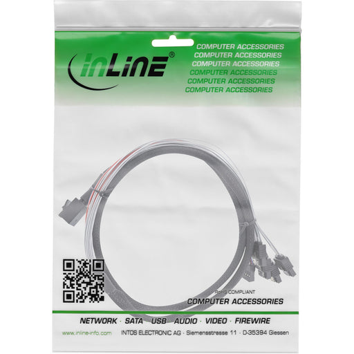 EAN 4043718211791 - InLine 27630A cable Serial Attached SCSI (SAS) 0,5 m Negro imagen 2