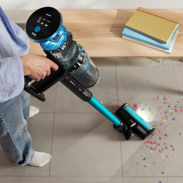 EAN 8435782188509 - Cecotec A01_EU01_107955 aspiradora de pie y escoba eléctrica Aspiradora escoba 2 en 1 Batería Secar Sin b imagen 5