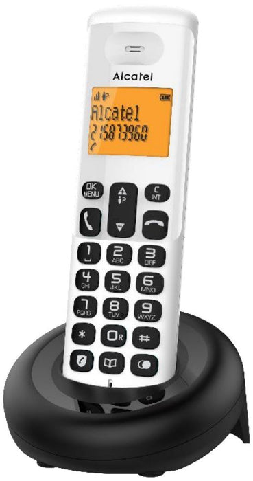 EAN 3700601426694 - Alcatel E160 Teléfono DECT Identificador de llamadas Negro, Blanco imagen 1