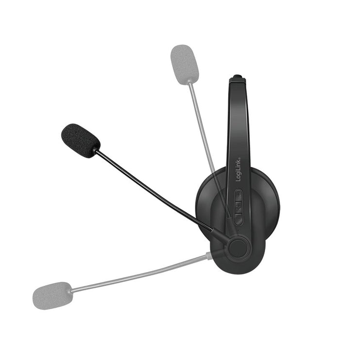EAN 4052792064643 - LogiLink BT0060 auricular y casco Auriculares Inalámbrico Diadema Oficina/Centro de llamadas Bluetooth Ne imagen 3