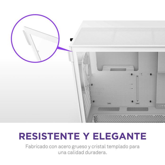 EAN 5056547205847 - NZXT H5 Flow Midi Tower Blanco imagen 13