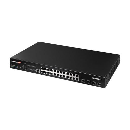EAN 4717964703743 - Edimax GS-5424PLX switch Gestionado L2 Gigabit Ethernet (10/100/1000) Energía sobre Ethernet (PoE) 1U Neg imagen 2