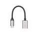 EAN 6941921146214 - HYPER HD425D-GL cable USB USB 3.2 Gen 2 (3.1 Gen 2) 0,0176 m USB C USB A Negro, Plata imagen 2