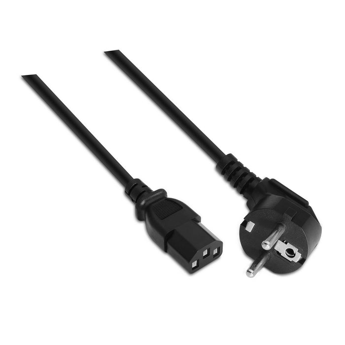 EAN 8436574701678 - AISENS A132-0168 cable de transmisión Negro 3 m CEE7/7 C13 acoplador imagen 1
