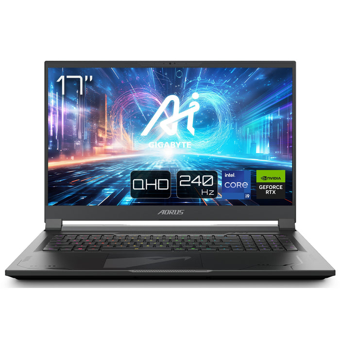 EAN 4719331756901 - GIGABYTE AORUS 17X AZF-D5PT665SH ordenador portatil Intel® Core™ i9 i9-13980HX Portátil 43,9 cm (17.3") Q imagen 1