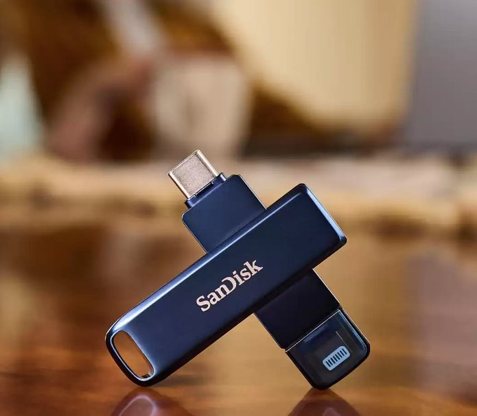 EAN 0619659211868 - SanDisk iXpand unidad flash USB 256 GB USB Type-C / Lightning 3.2 Gen 1 (3.1 Gen 1) Azul imagen 5