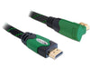 EAN 4043619829521 - DeLOCK 2m High Speed HDMI 1.4 cable HDMI HDMI tipo A (Estándar) Negro, Verde imagen 1