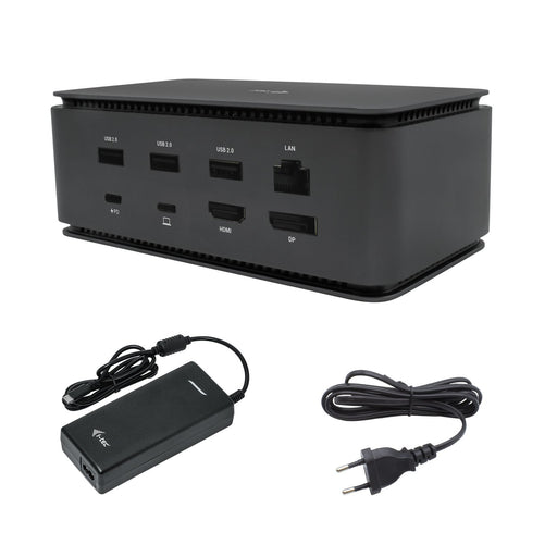 EAN 8595611705717 - i-tec Metal USB4DUALDOCK100W base para portátil y replicador de puertos Alámbrico Negro imagen 1