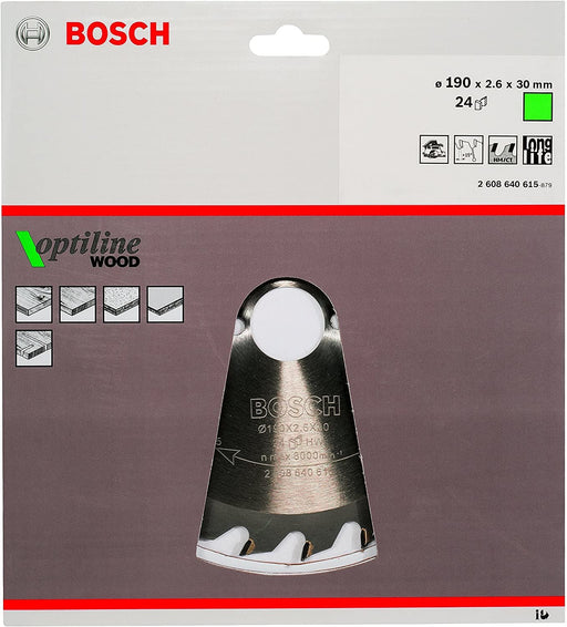 EAN 3165140194099 - Bosch ‎2608640615 hoja de sierra circular 19 cm 1 pieza(s) imagen 2