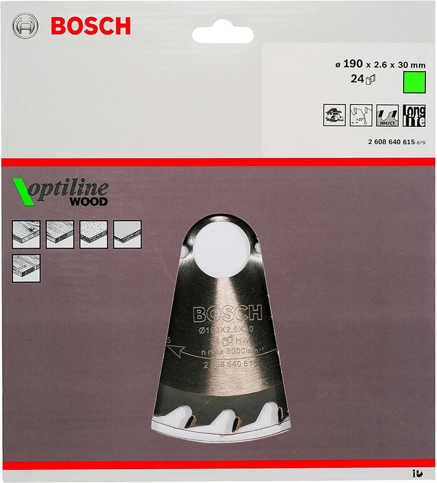 EAN 3165140194099 - Bosch ‎2608640615 hoja de sierra circular 19 cm 1 pieza(s) imagen 2
