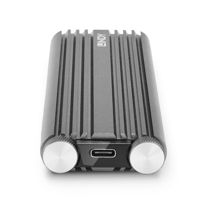 EAN 4002888433181 - Lindy 43318 caja para disco duro externo Caja externa para unidad de estado sólido (SSD) Plata M.2 imagen 3