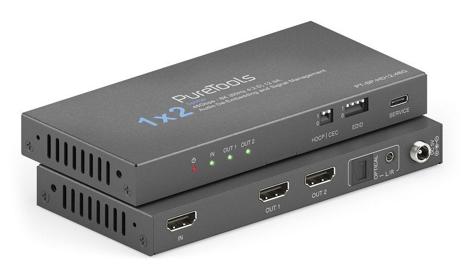 EAN 4251364741559 - PureTools PT-SP-HD12-48G divisor de video HDMI 2x HDMI imagen 3