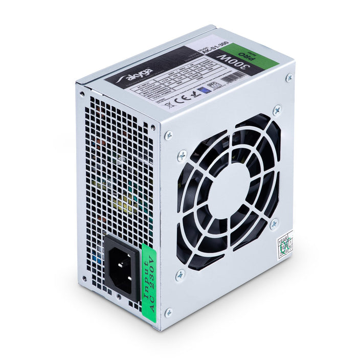 EAN 5901720135117 - Akyga AK-S1-300 unidad de fuente de alimentación 300 W 20+4 pin ATX SFX Plata imagen 2