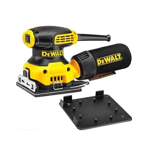 EAN 5035048553893 - DeWALT DWE6411 lijadora portátil Lijadora orbital 14000 OPM Negro, Amarillo imagen 1